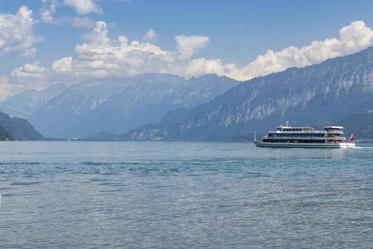 Strandhotel Seeblick Faulensee Exterior photo