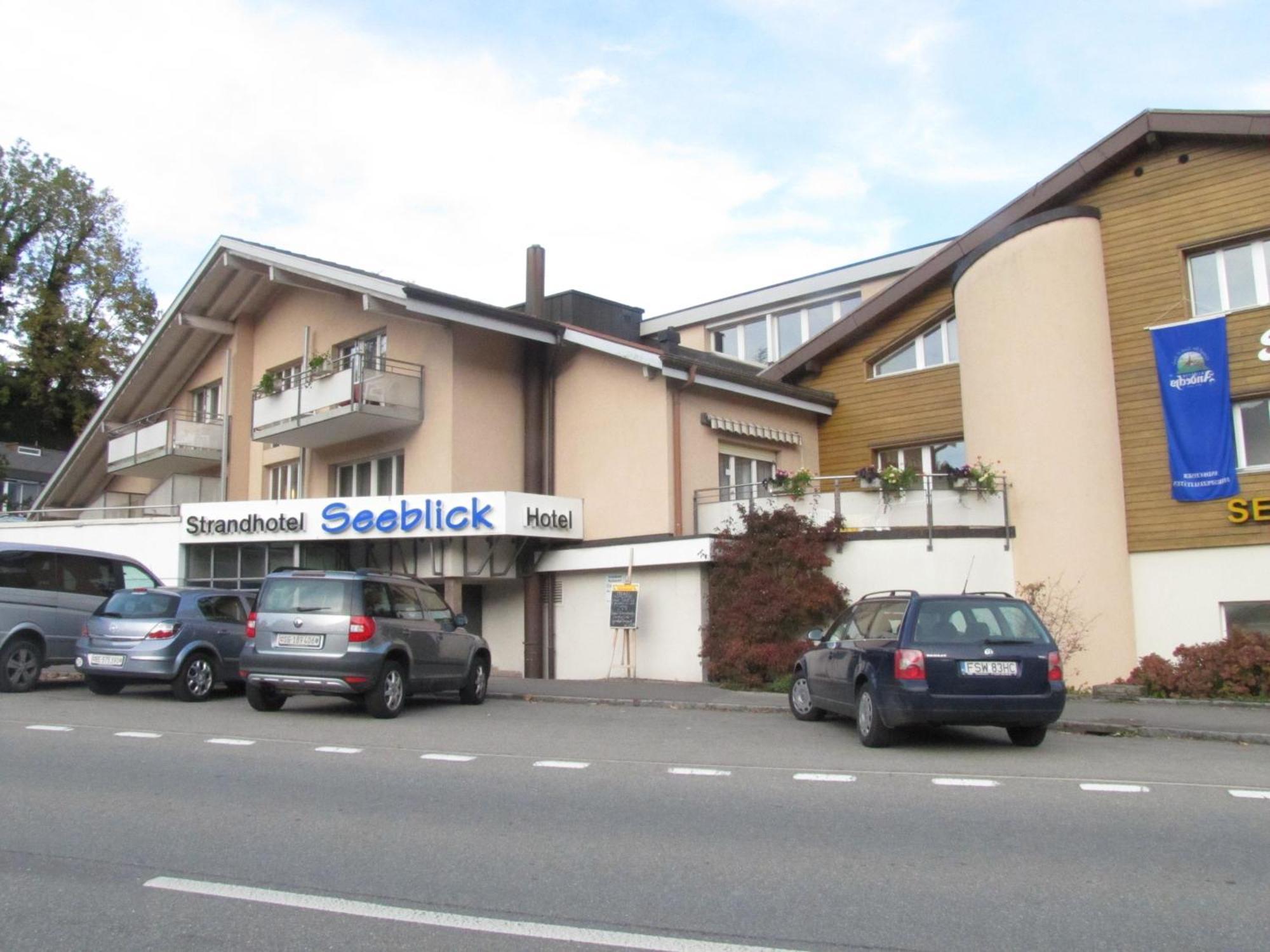 Strandhotel Seeblick Faulensee Exterior photo