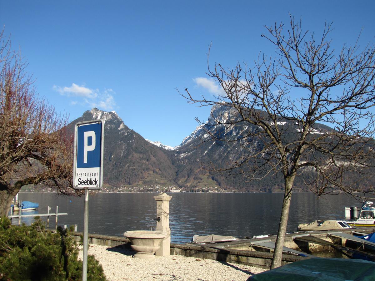 Strandhotel Seeblick Faulensee Exterior photo