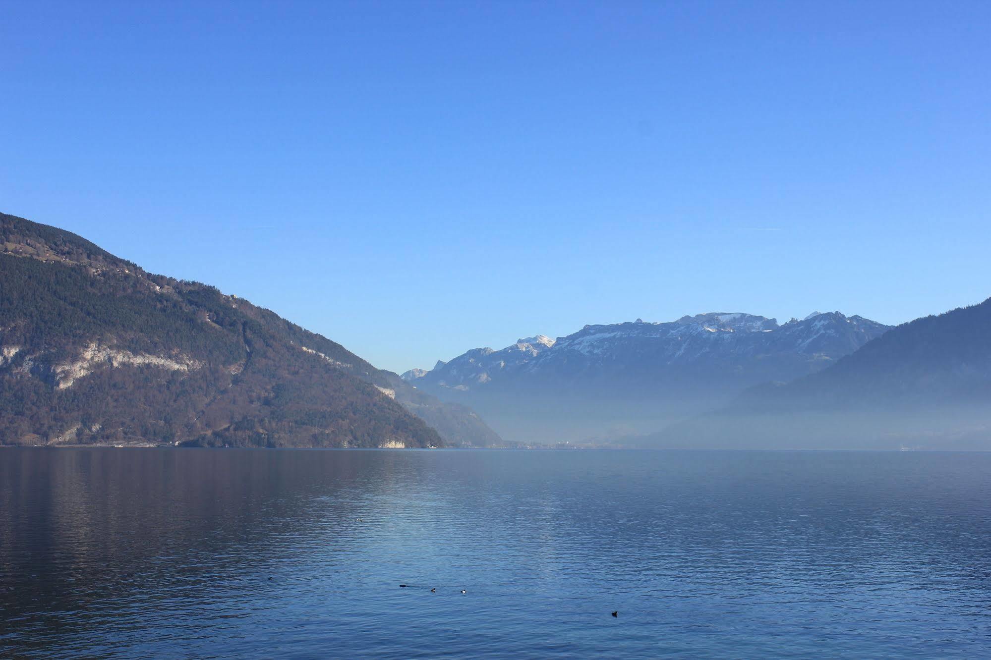 Strandhotel Seeblick Faulensee Exterior photo